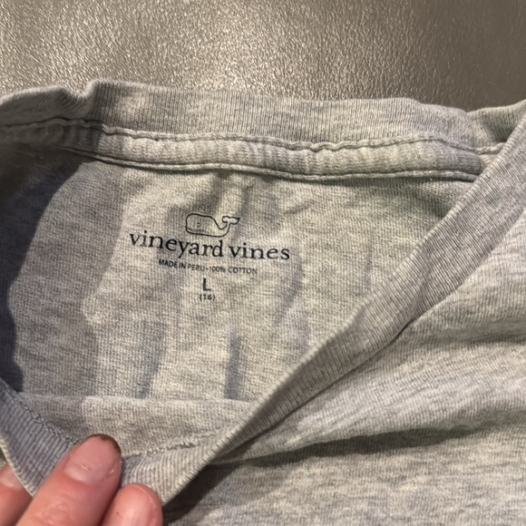 Vineyard Vines Snowman Shirt Youth Large 16 - Picture 3 of 4